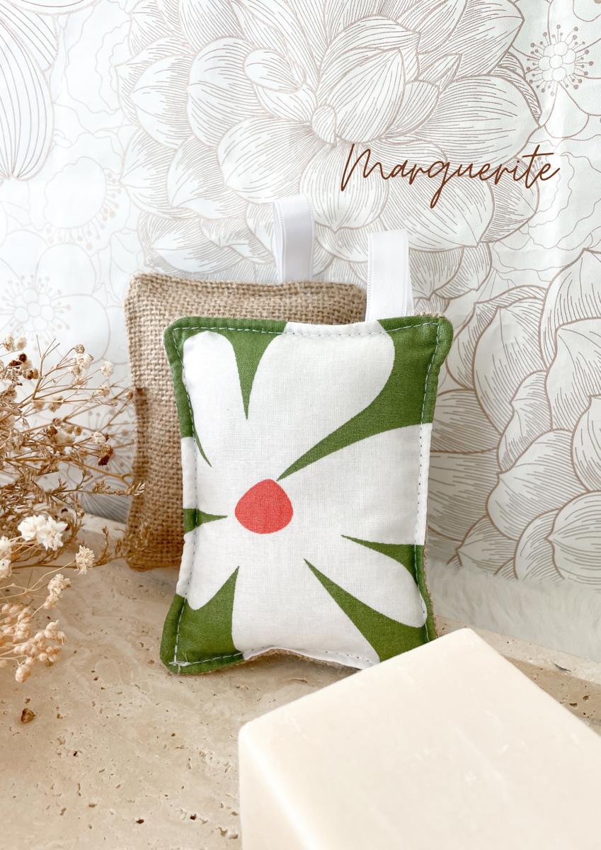 Eponge lavable TOILE DE JUTE - Marguerite