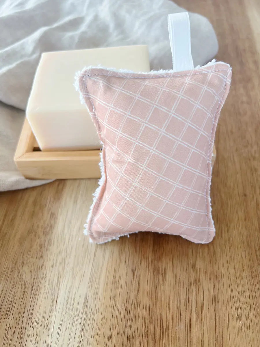 Eponge lavable - Pink tiles