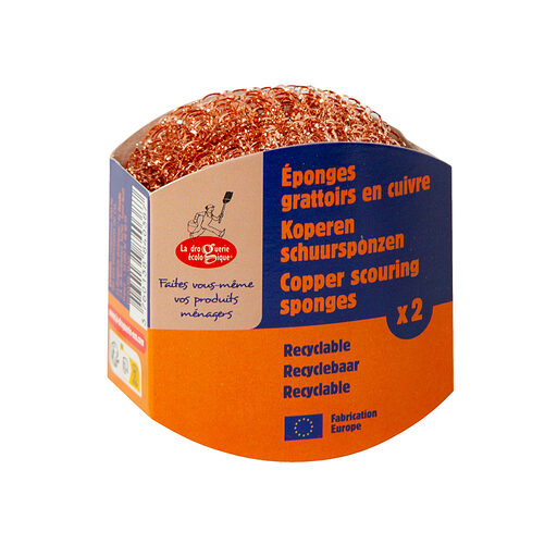 Eponge grattoir en cuivre - 1