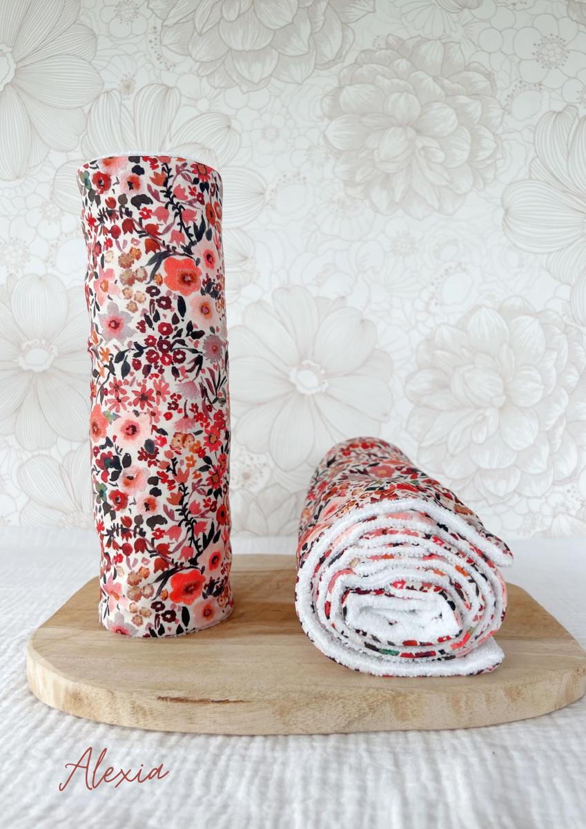 Essuie-tout lavable (5 feuilles) - Alexia