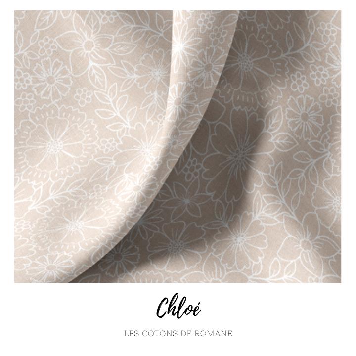 Essuie-tout lavable (5 feuilles) - Chloé