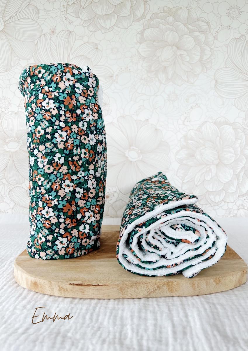 Essuie-tout lavable (5 feuilles) - Emma