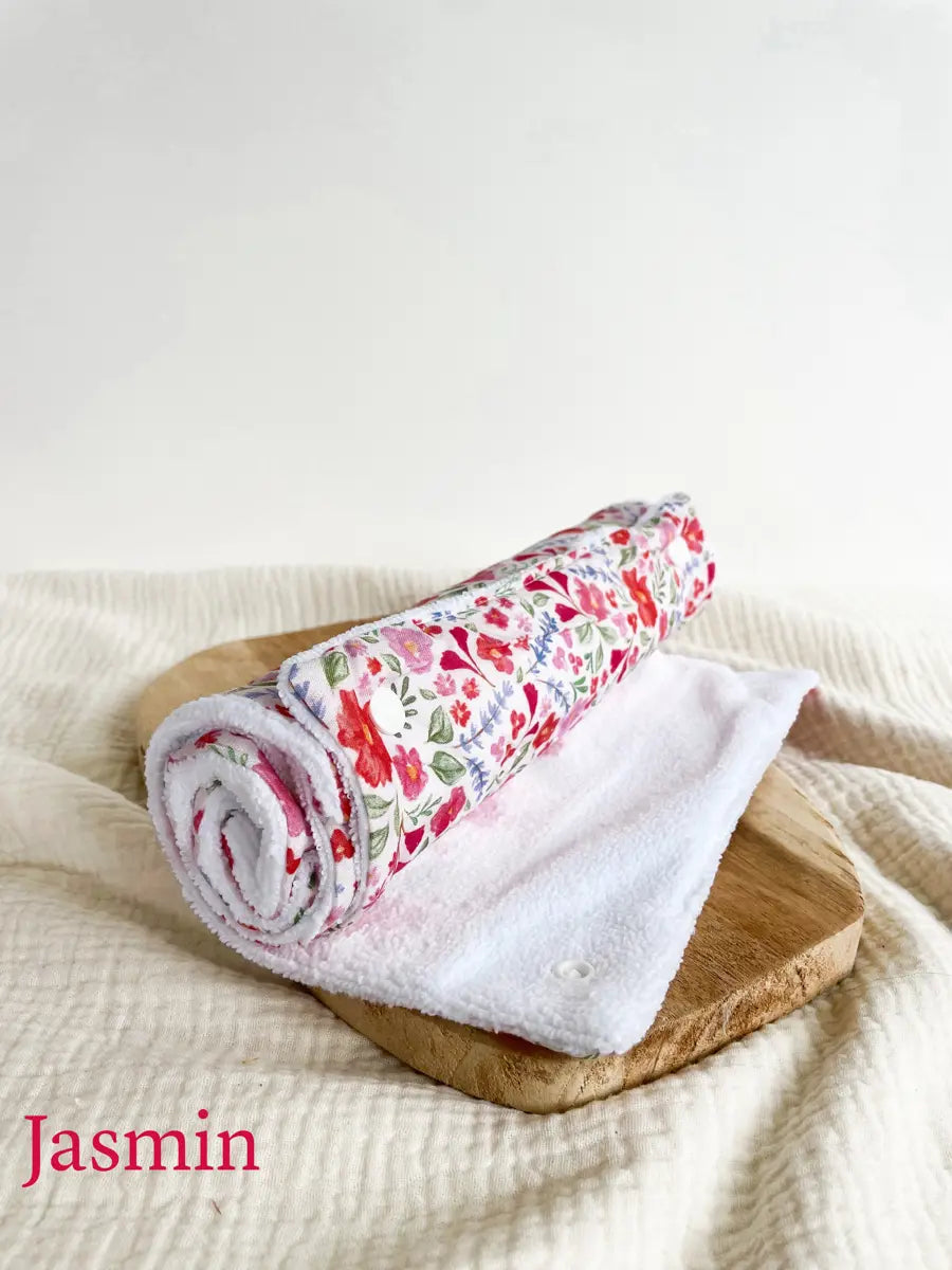 Essuie-tout lavable (5 feuilles) - Jasmin