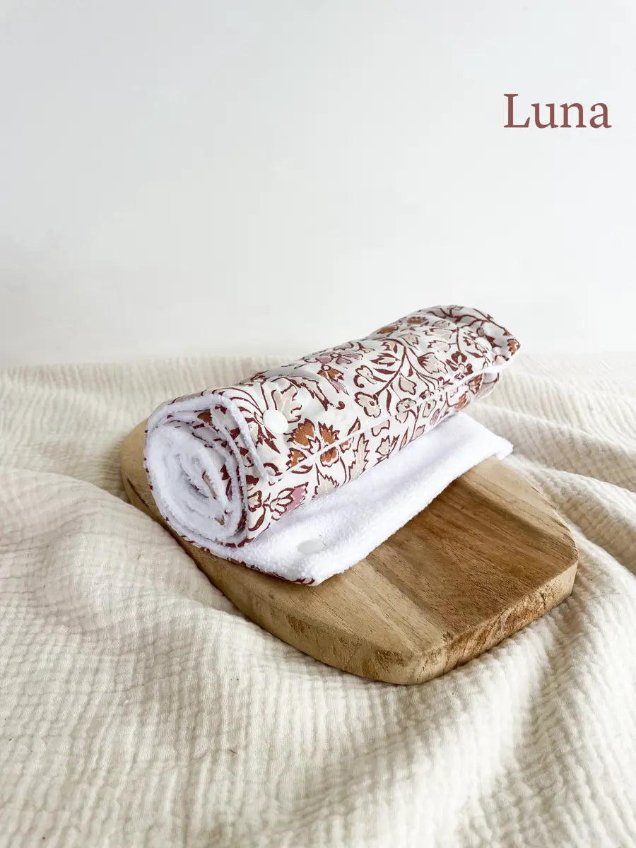 Essuie-tout lavable (5 feuilles) - Luna