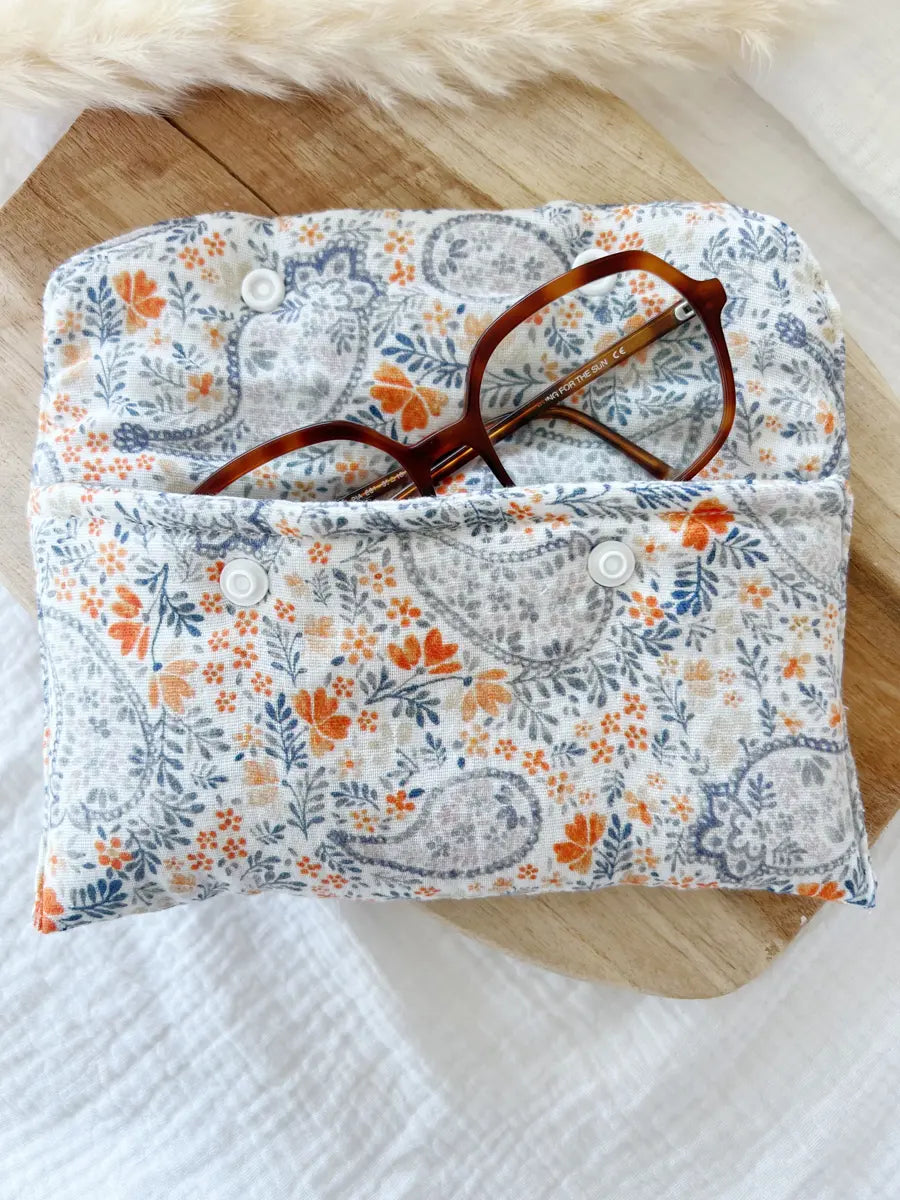 Étui à lunettes - Cachemire