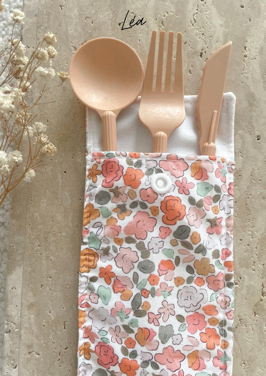 Etui imperméable pour brosse à dent et dentifrice / pochette à couvert - Léa