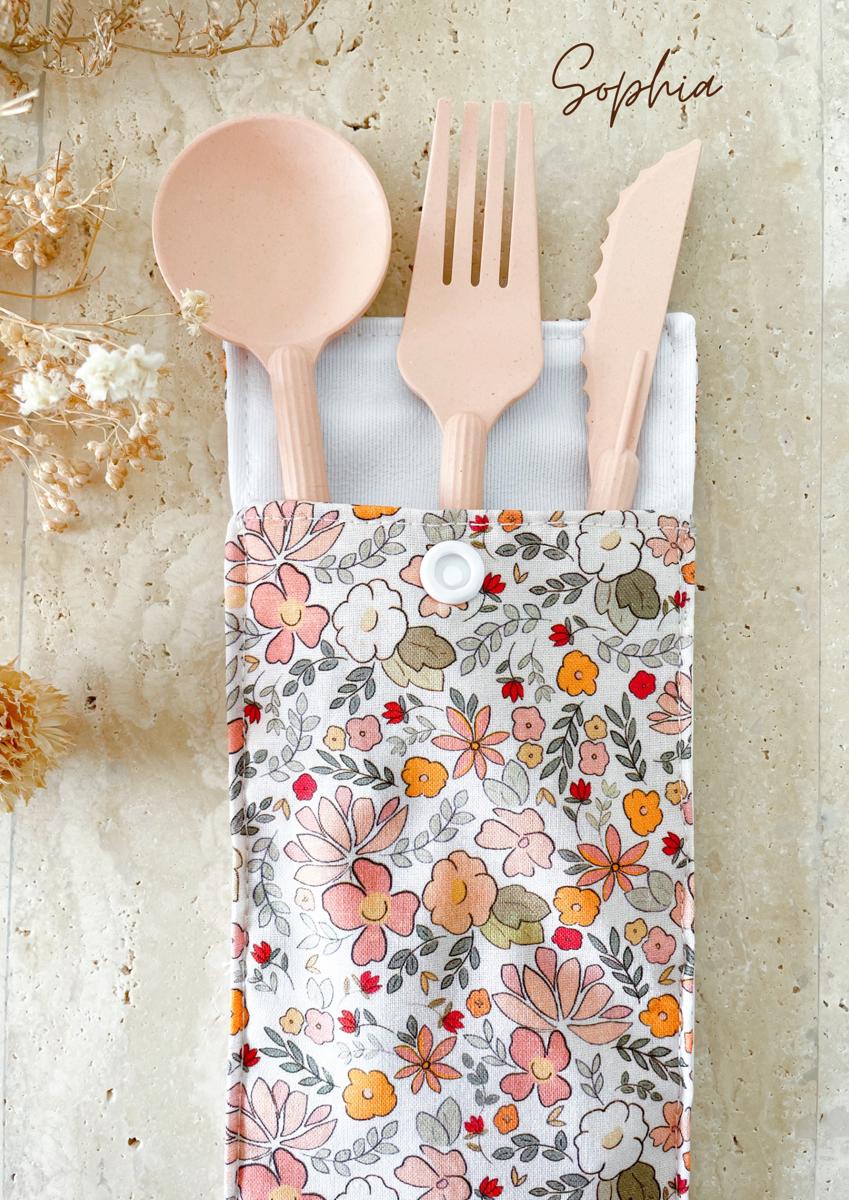 Etui imperméable pour brosse à dent et dentifrice / pochette à couvert - Sophia