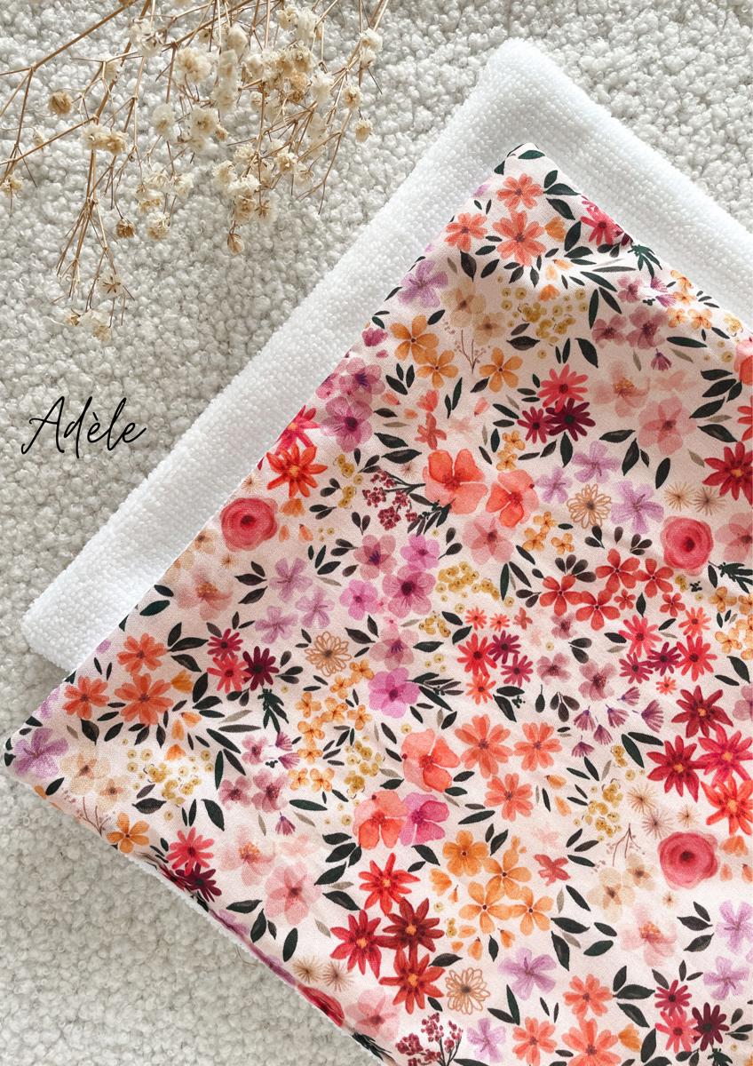 Feuille essuie-tout lavable microfibre (sans pressions) - Adèle