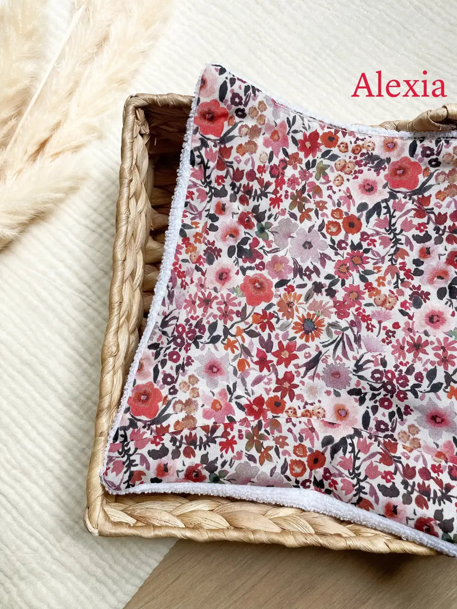 Feuille essuie-tout lavable microfibre (sans pressions) - Alexia