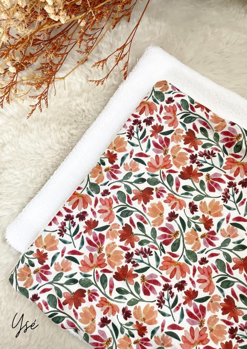 Feuille essuie-tout lavable microfibre (sans pressions) - Ysé