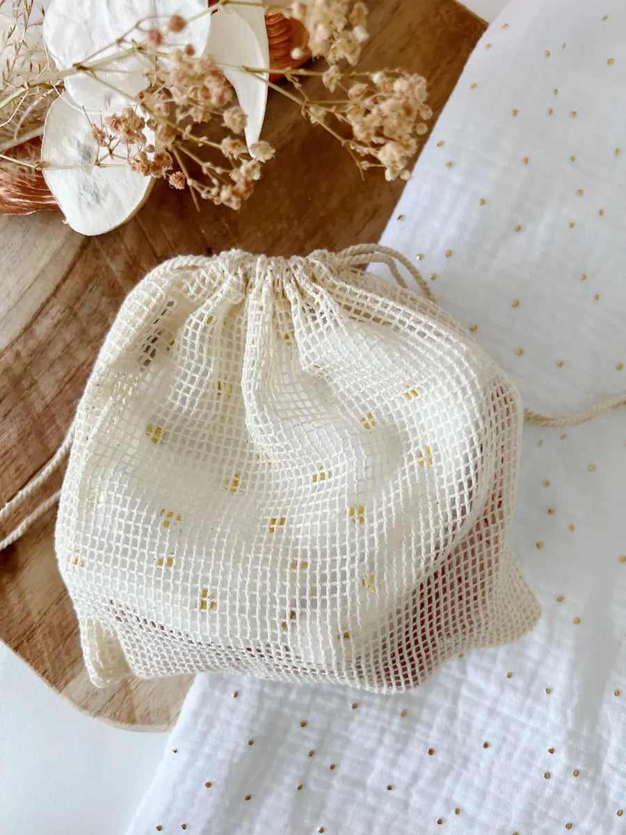 Filet de lavage en coton bio - AVRIL - 2