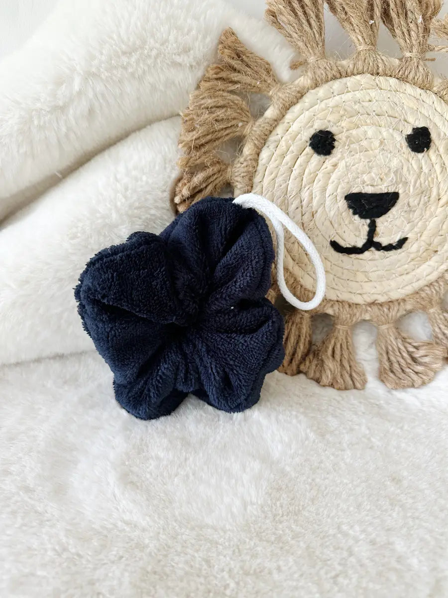 Fleur de douche lavable pour enfant - Bleu marine