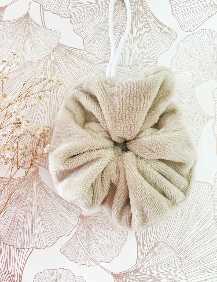 Fleur de douche lavable - Lin