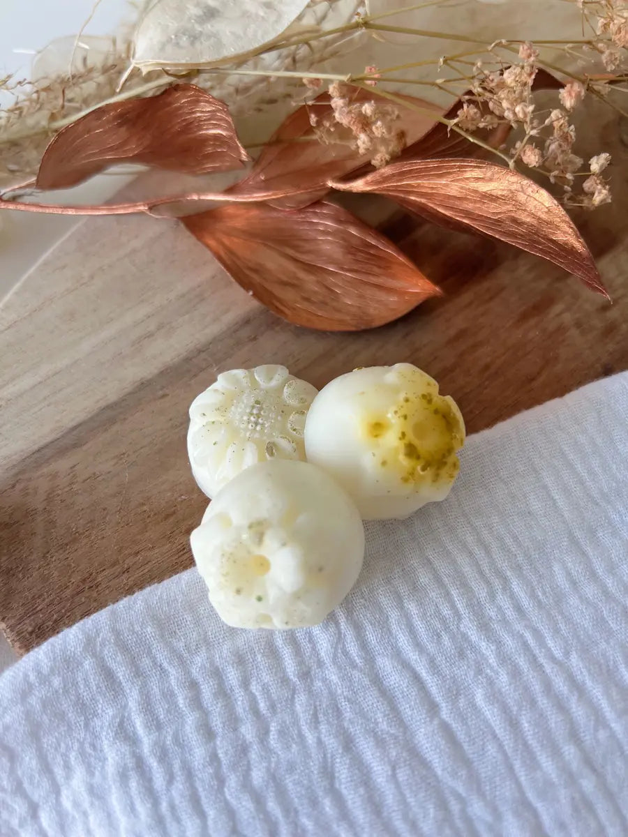 Fondant parfumé - Les cotons de Romane - Monoï