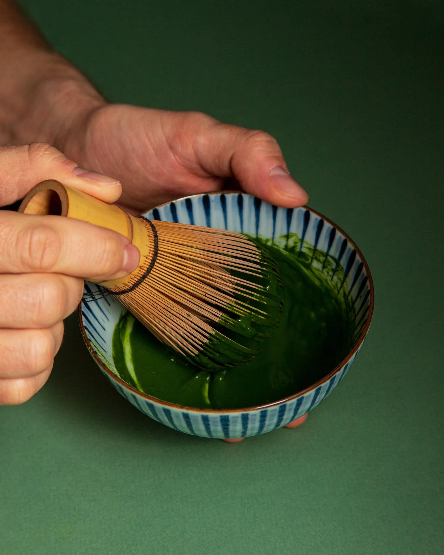 Fouet à Matcha en bambou - MOYA - 2