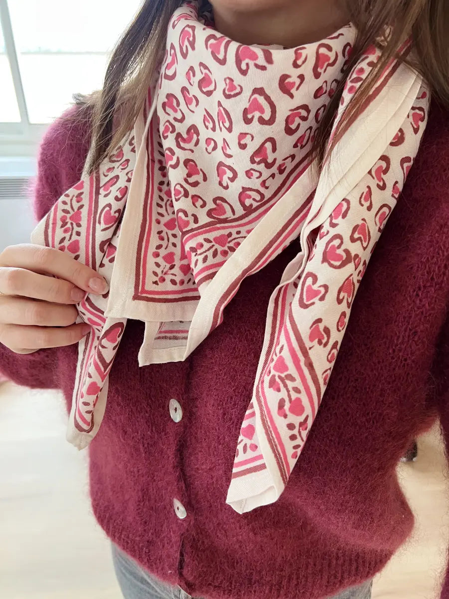 Foulard en coton - Maison Augustin - 2