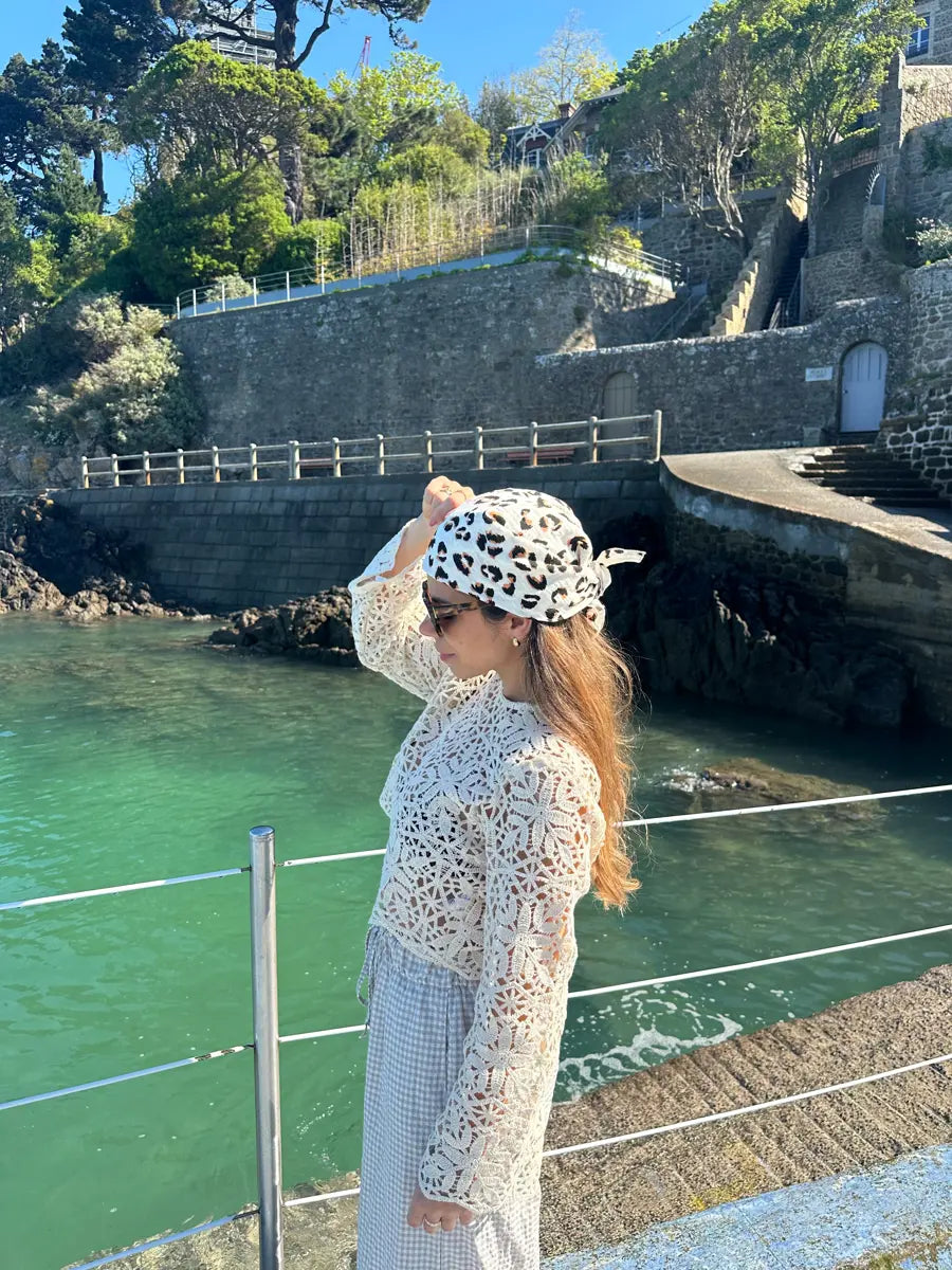 Foulard en coton - 6