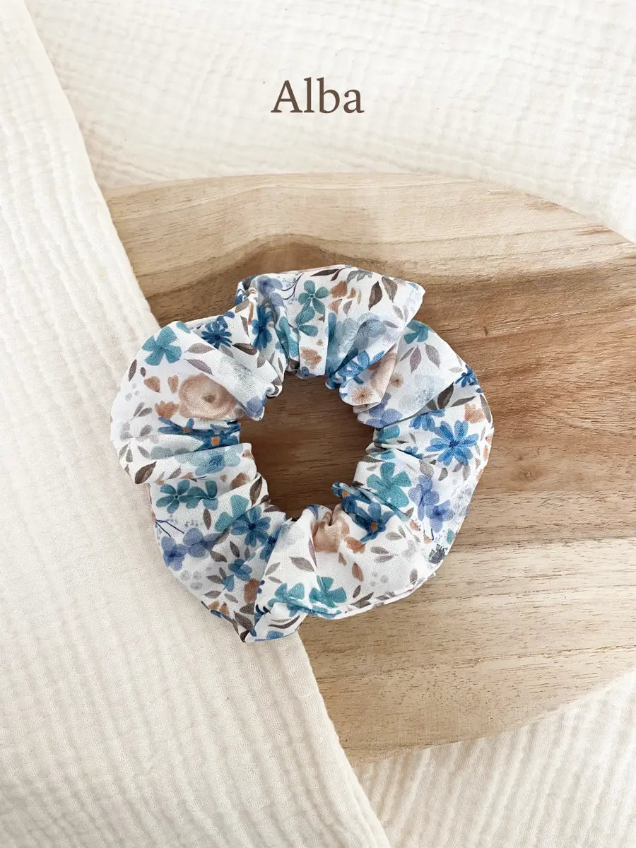 Chouchou coton imprimé - Alba