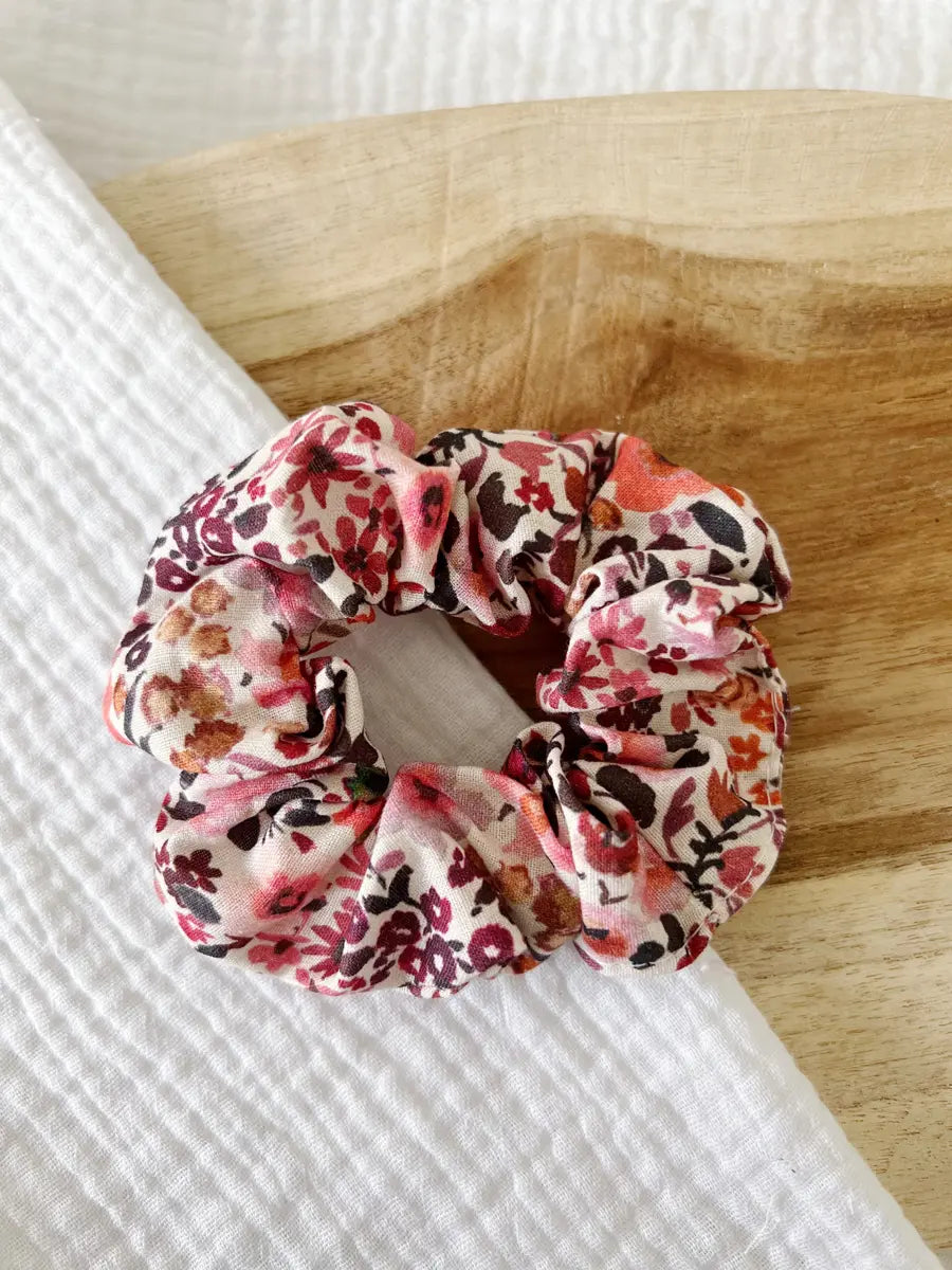 Chouchou coton imprimé - Alexia