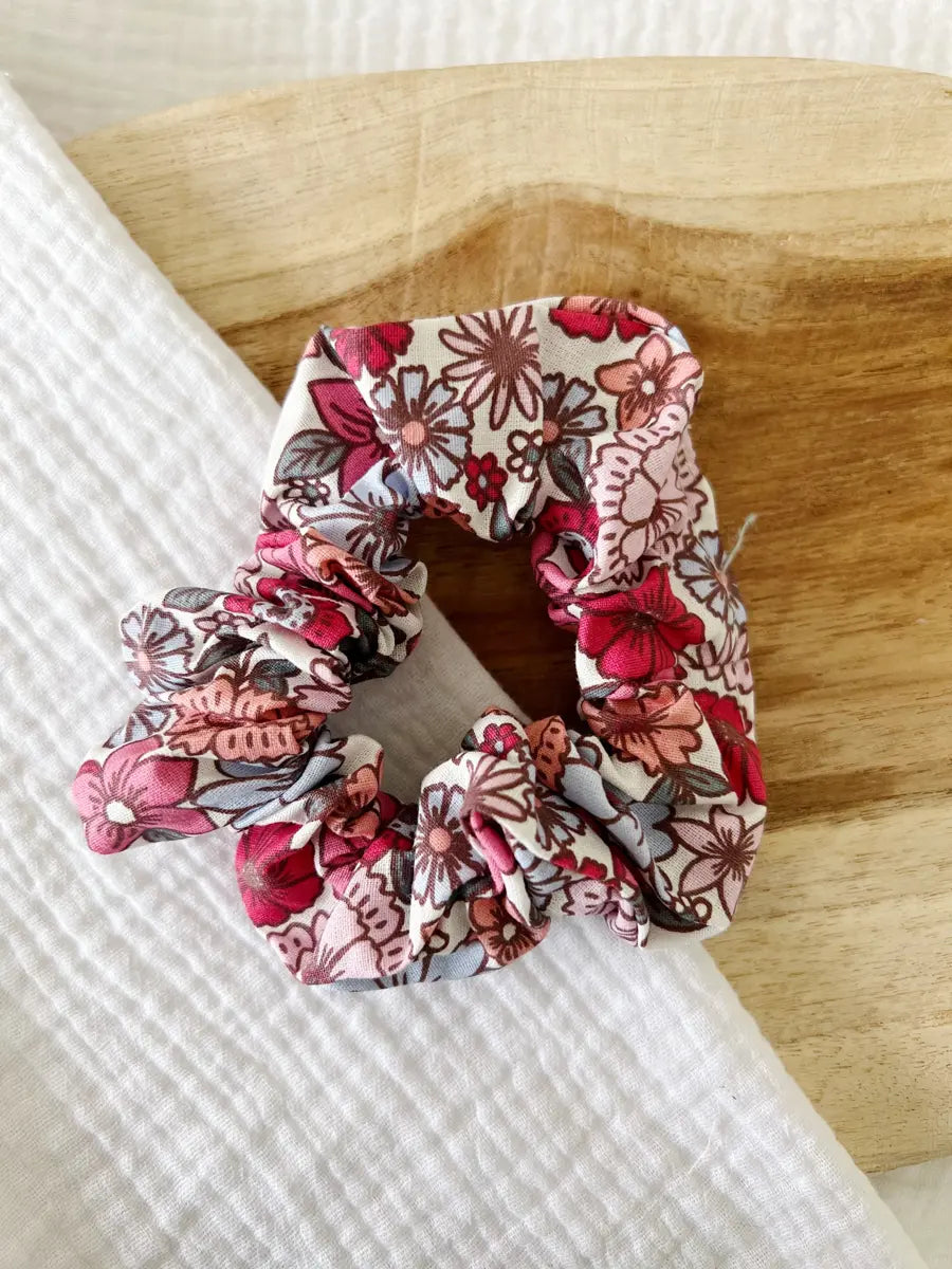 Chouchou coton imprimé - Brigitte