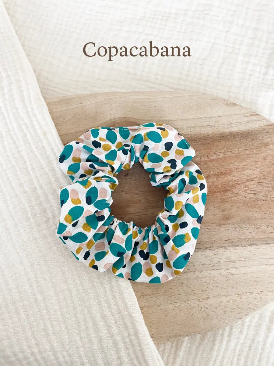 Chouchou coton imprimé - Copacabana