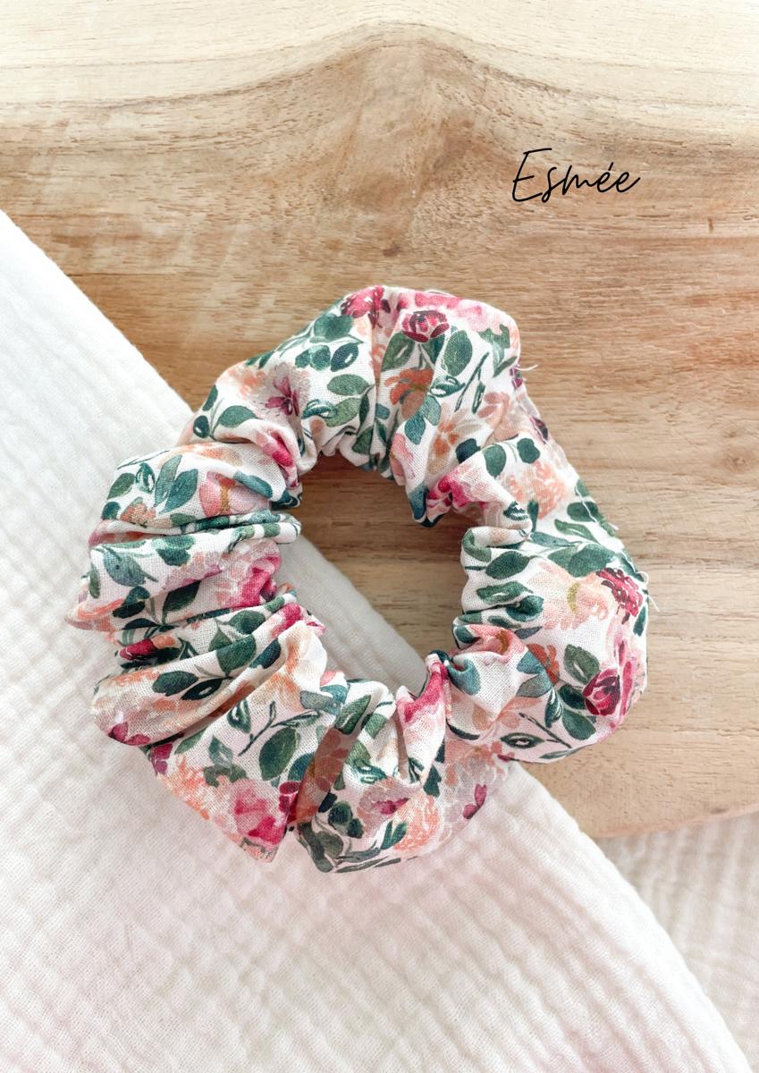 Chouchou coton imprimé - Esmée