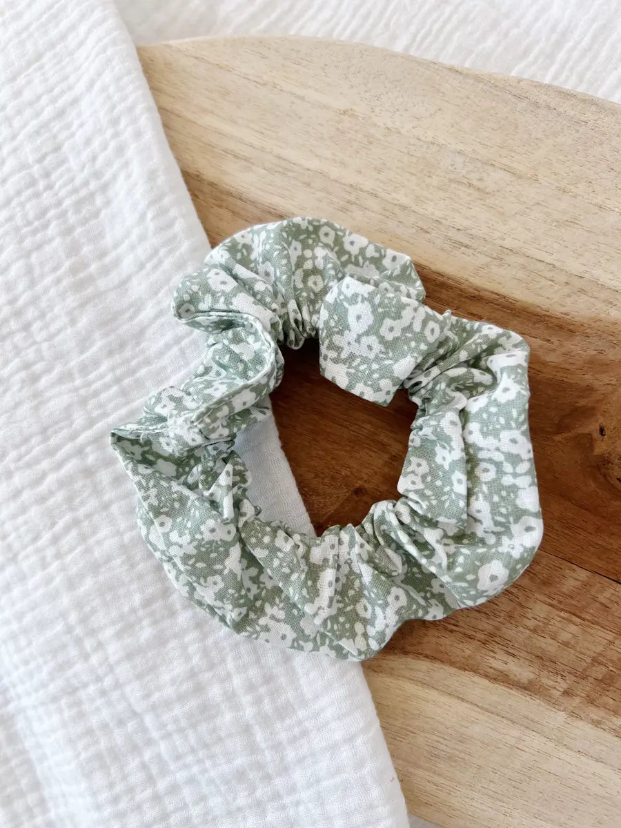 Chouchou coton imprimé - Garden