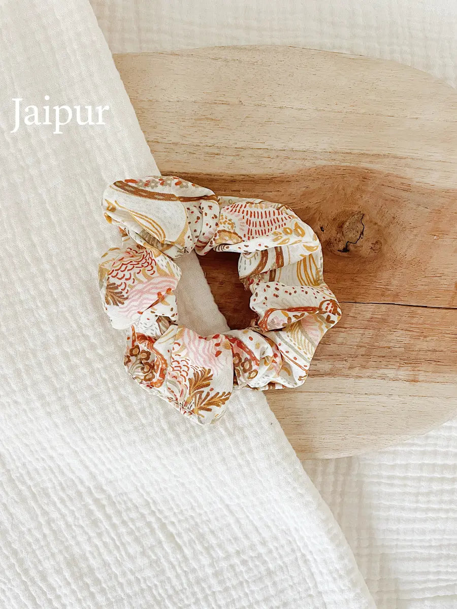 Chouchou coton imprimé - Jaipur