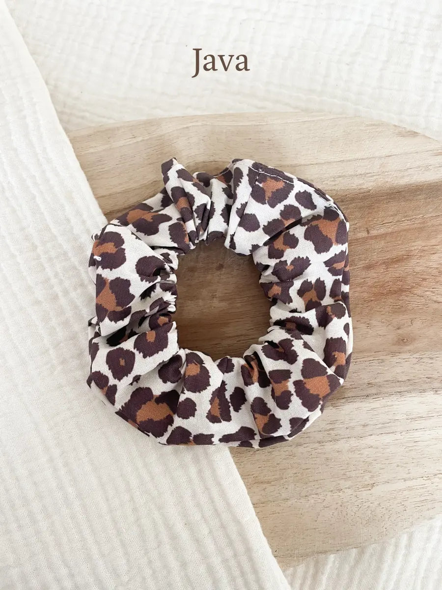 Chouchou coton imprimé - Java