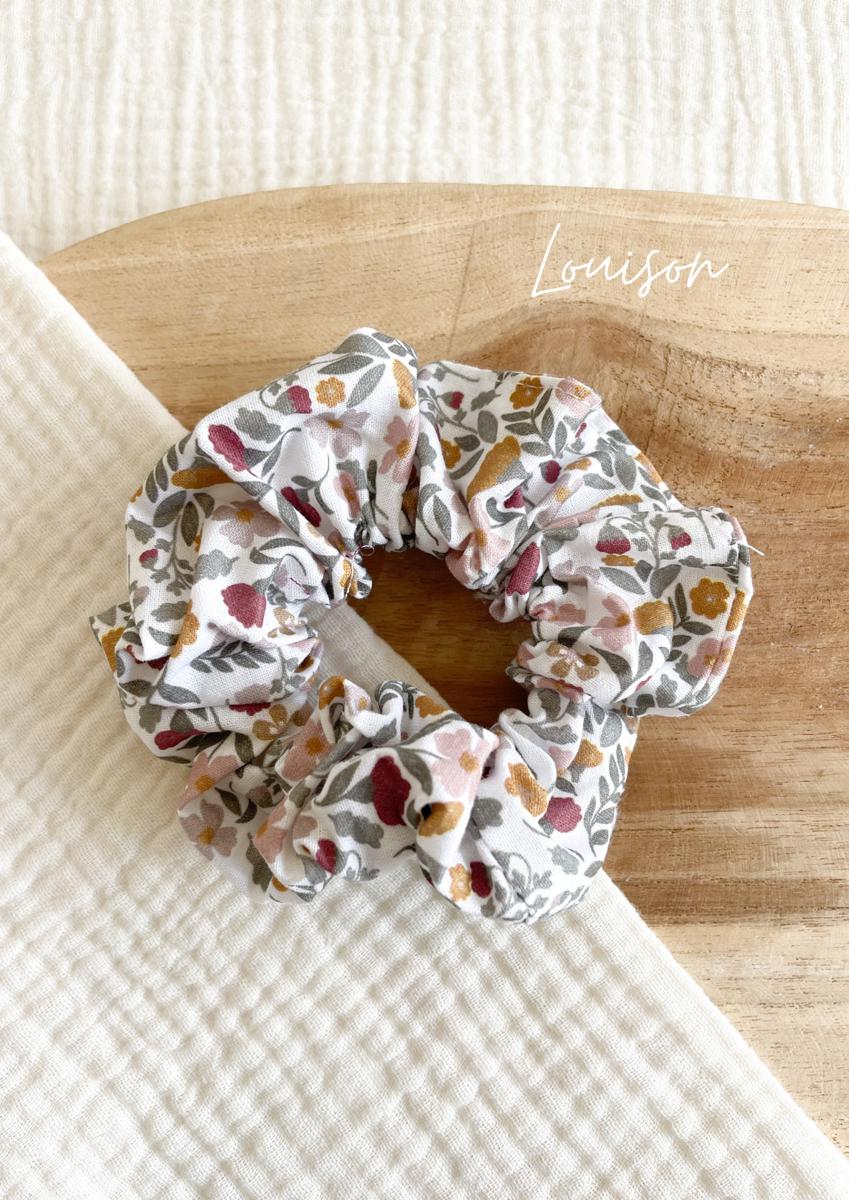 Chouchou coton imprimé - Louison