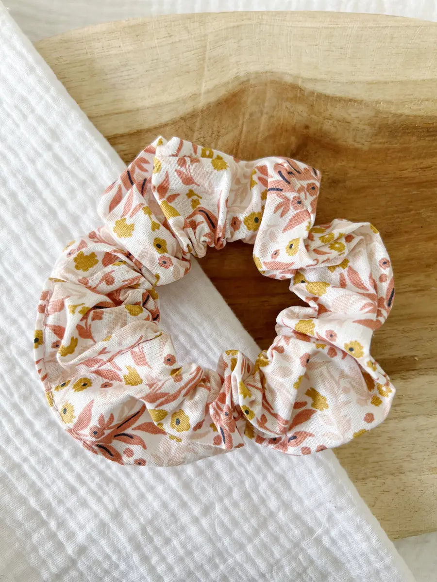 Chouchou coton imprimé - Spring