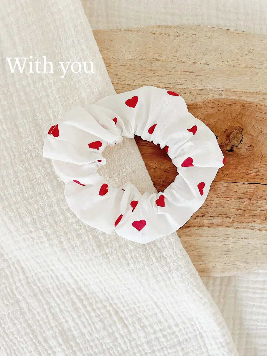 Chouchou coton imprimé - With you