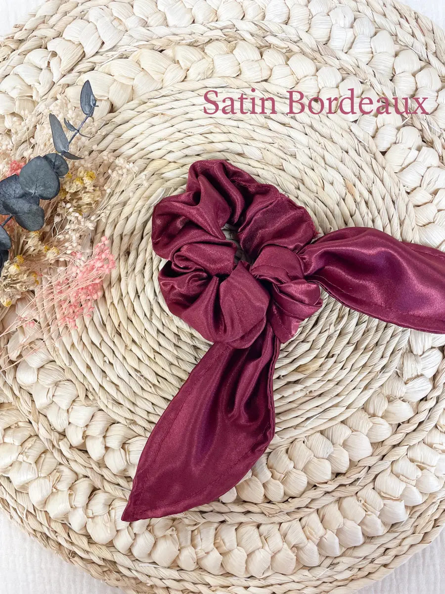 Foulchie satin - Bordeaux