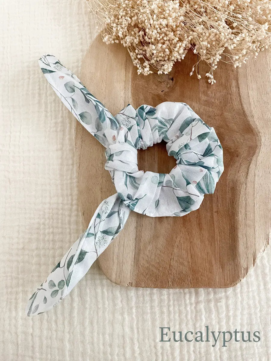 Foulchie en coton imprimé - Eucalyptus