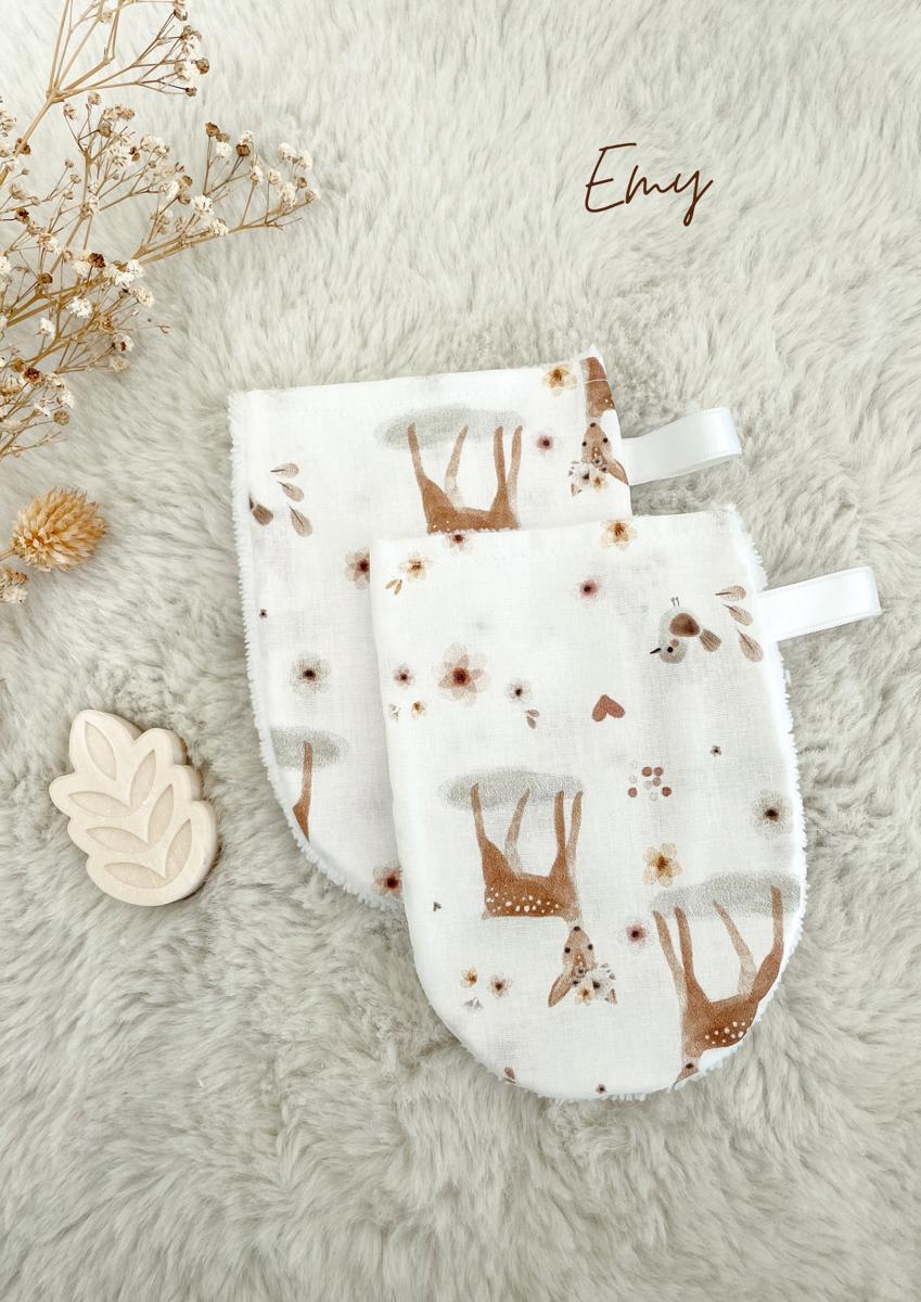 Gant de toilette enfant - Emy
