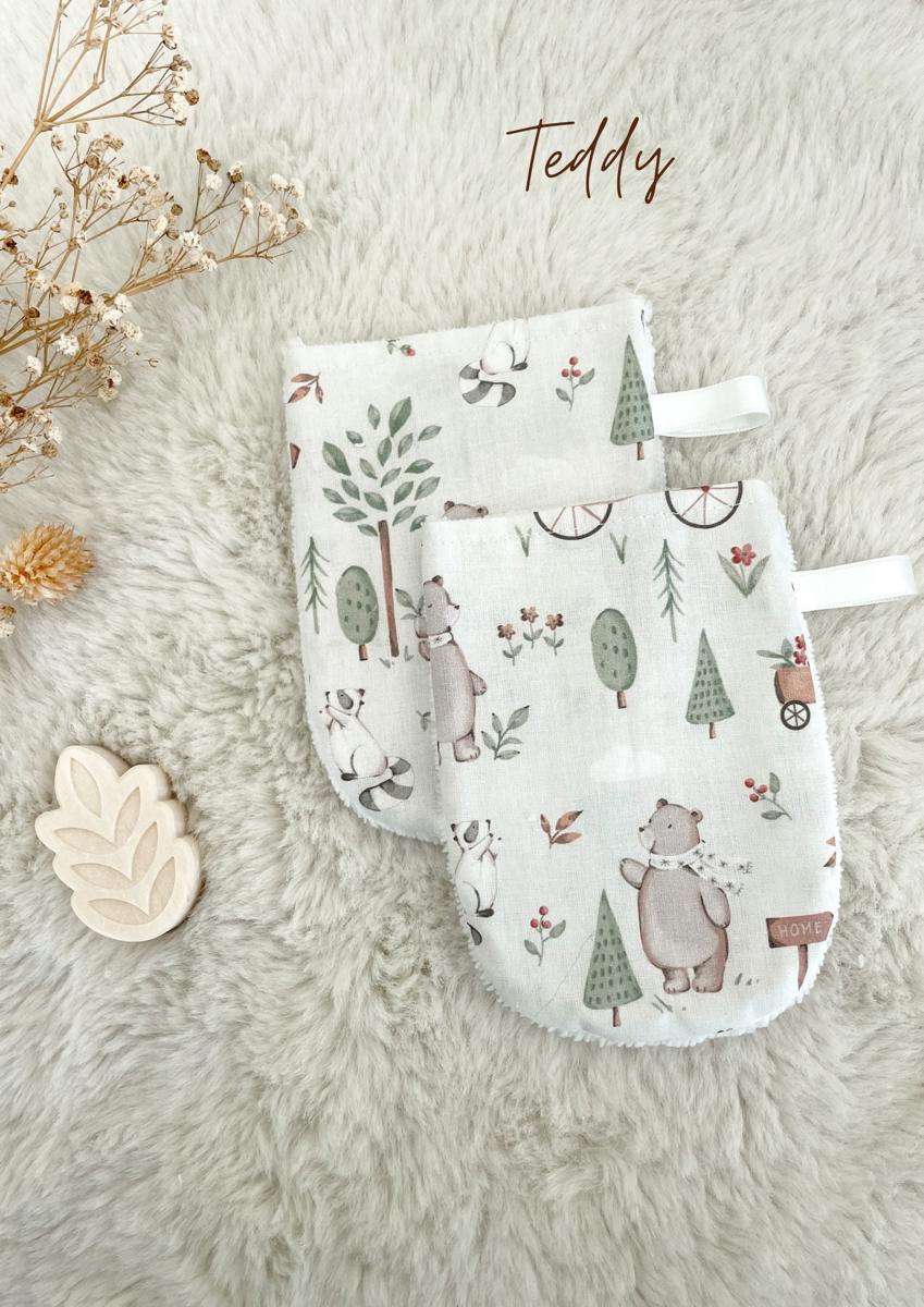 Gant de toilette enfant - Teddy