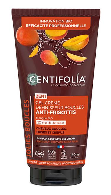 Gel crème définisseur boucles 2 en 1 - Centifolia - 1