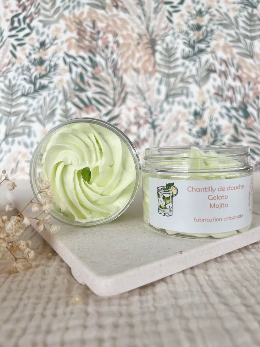 Gel douche chantilly - Savonnerie de Bormes - Mojito