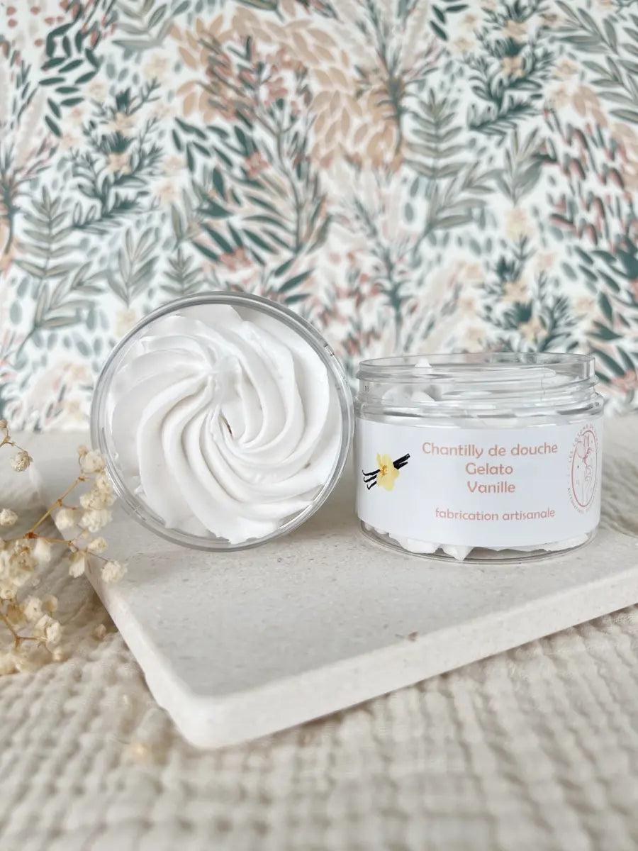 Gel douche chantilly - Savonnerie de Bormes - Vanille