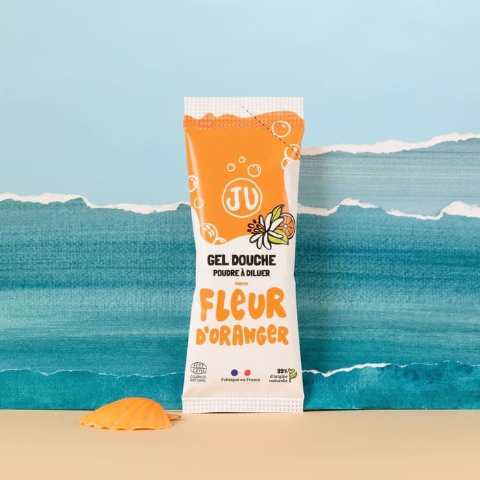 Recharge Gel douche en poudre à diluer - Pimpant - Fleur d'oranger
