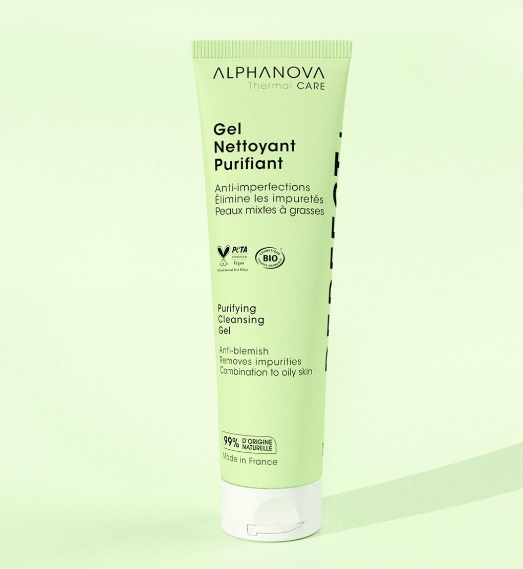 Gel nettoyant purifiant anti imperfections - Alphanova - 1
