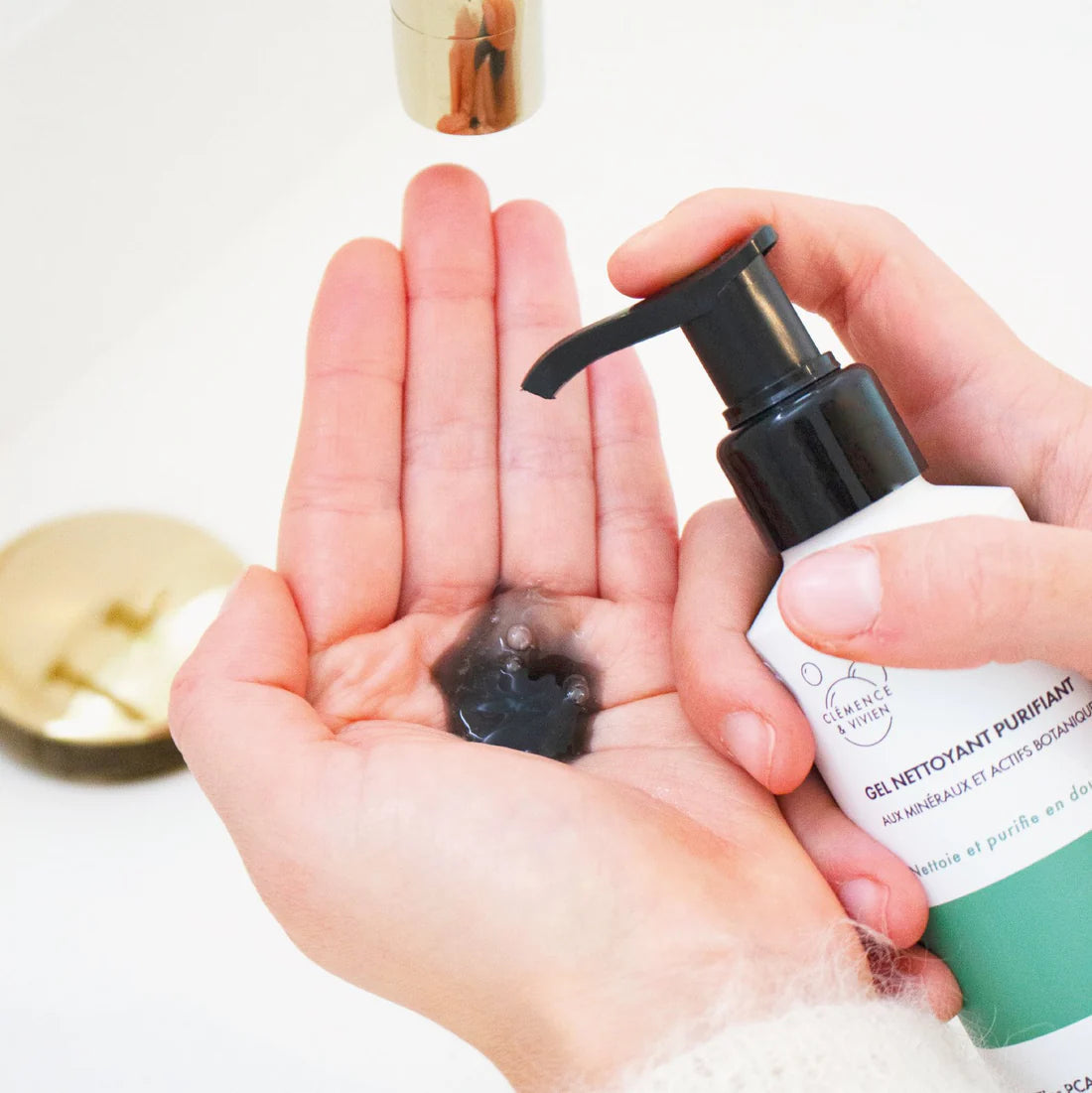 Gel nettoyant visage purifiant - Clémence et Vivien - 1