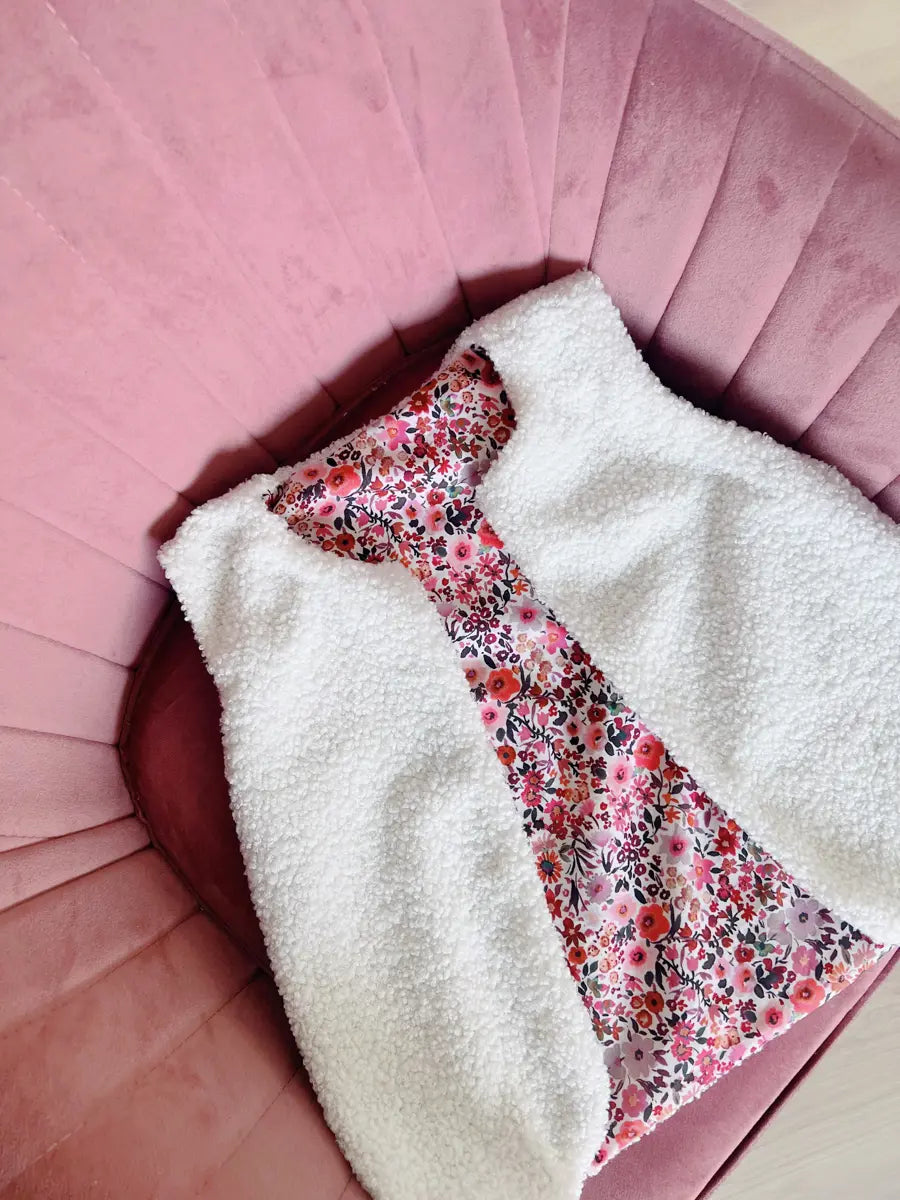 Gilet berger enfant bouclette écrue - 5