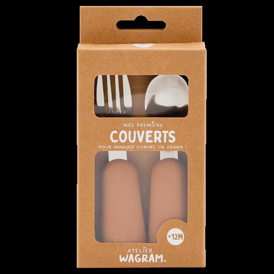 Couverts en silicone - Atelier Wagram - Caramel