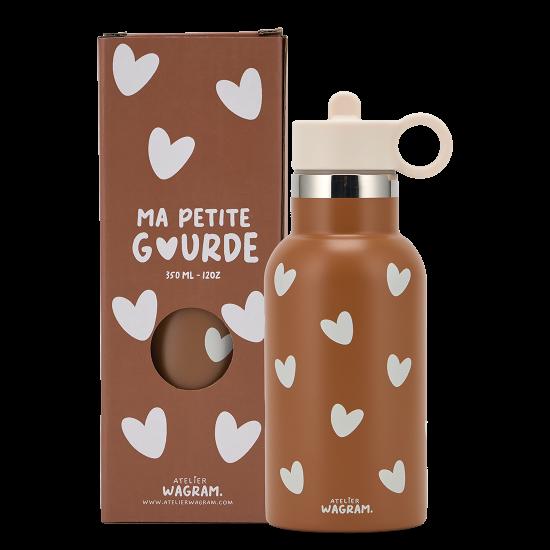 Gourde acier inoxydable - Atelier Wagram - Caramel