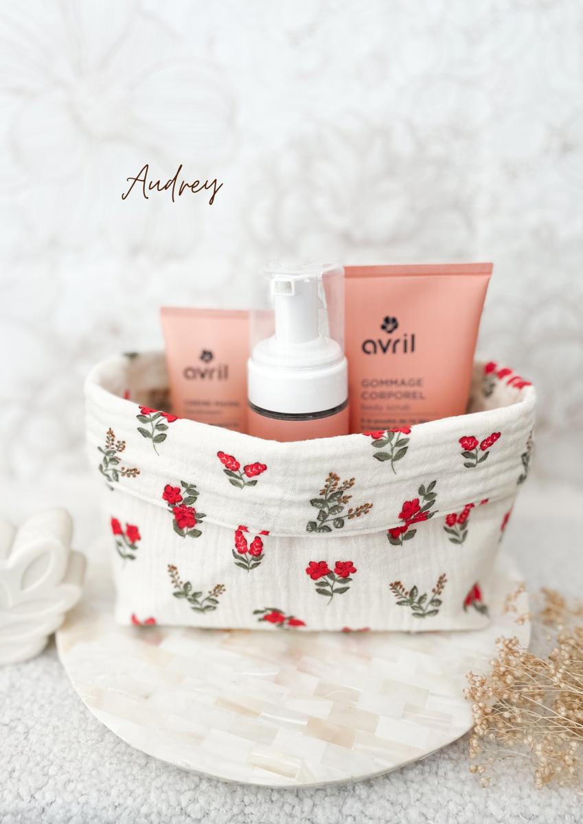 Grande panière en double gaze - Audrey