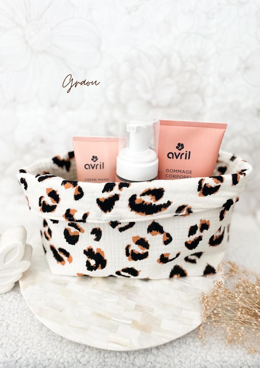 Grande panière en double gaze - Graou