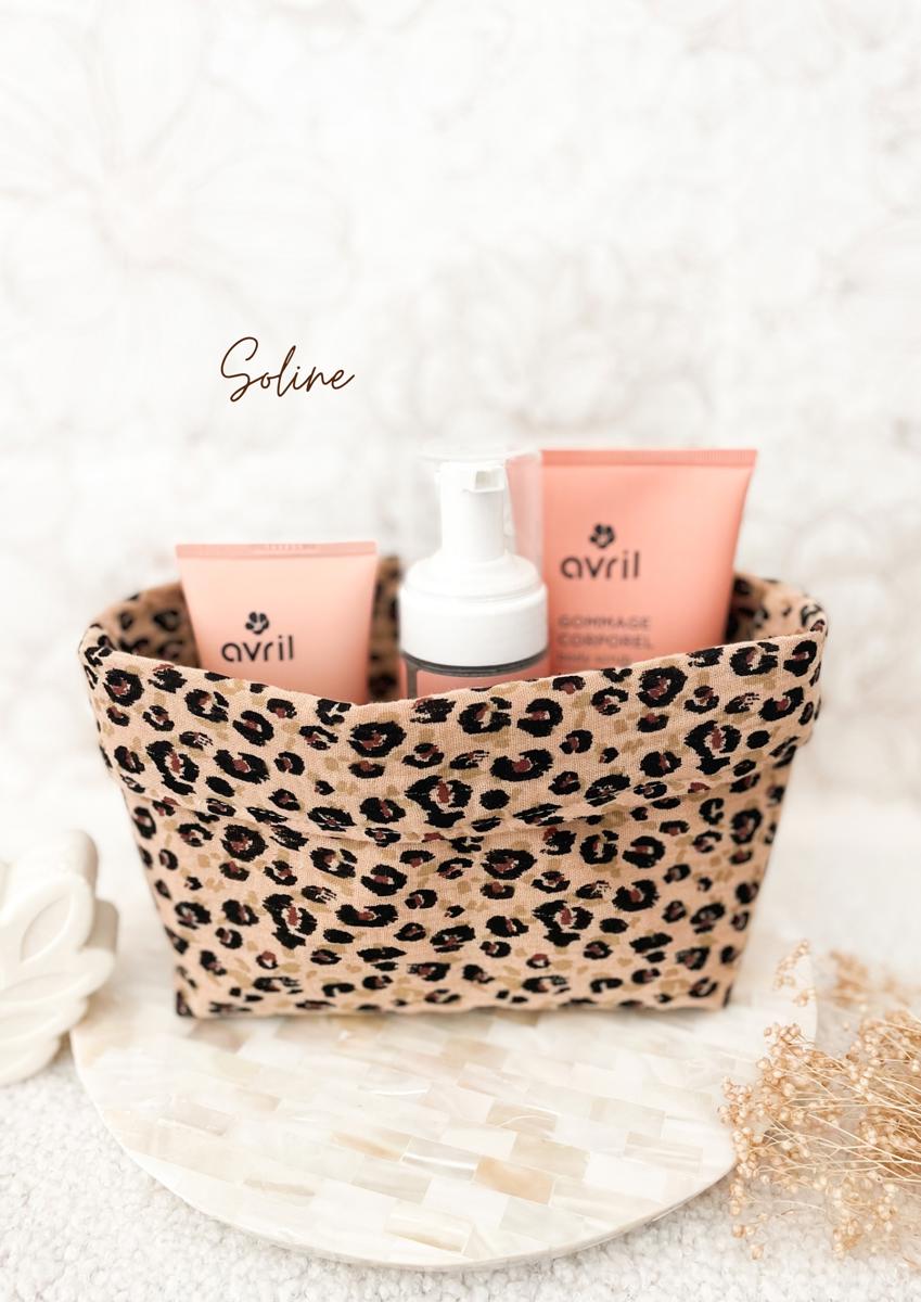 Grande panière en double gaze - Soline