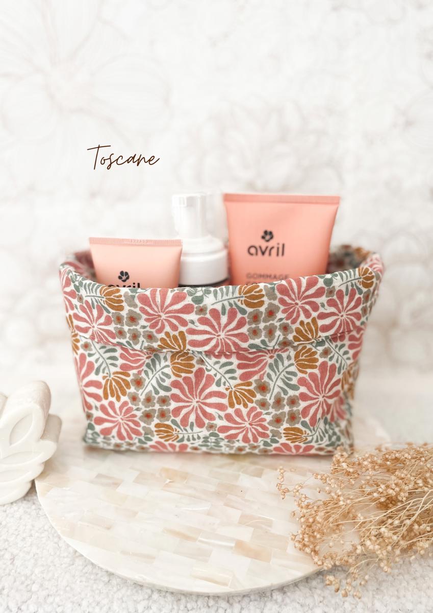 Grande panière en double gaze - Toscane