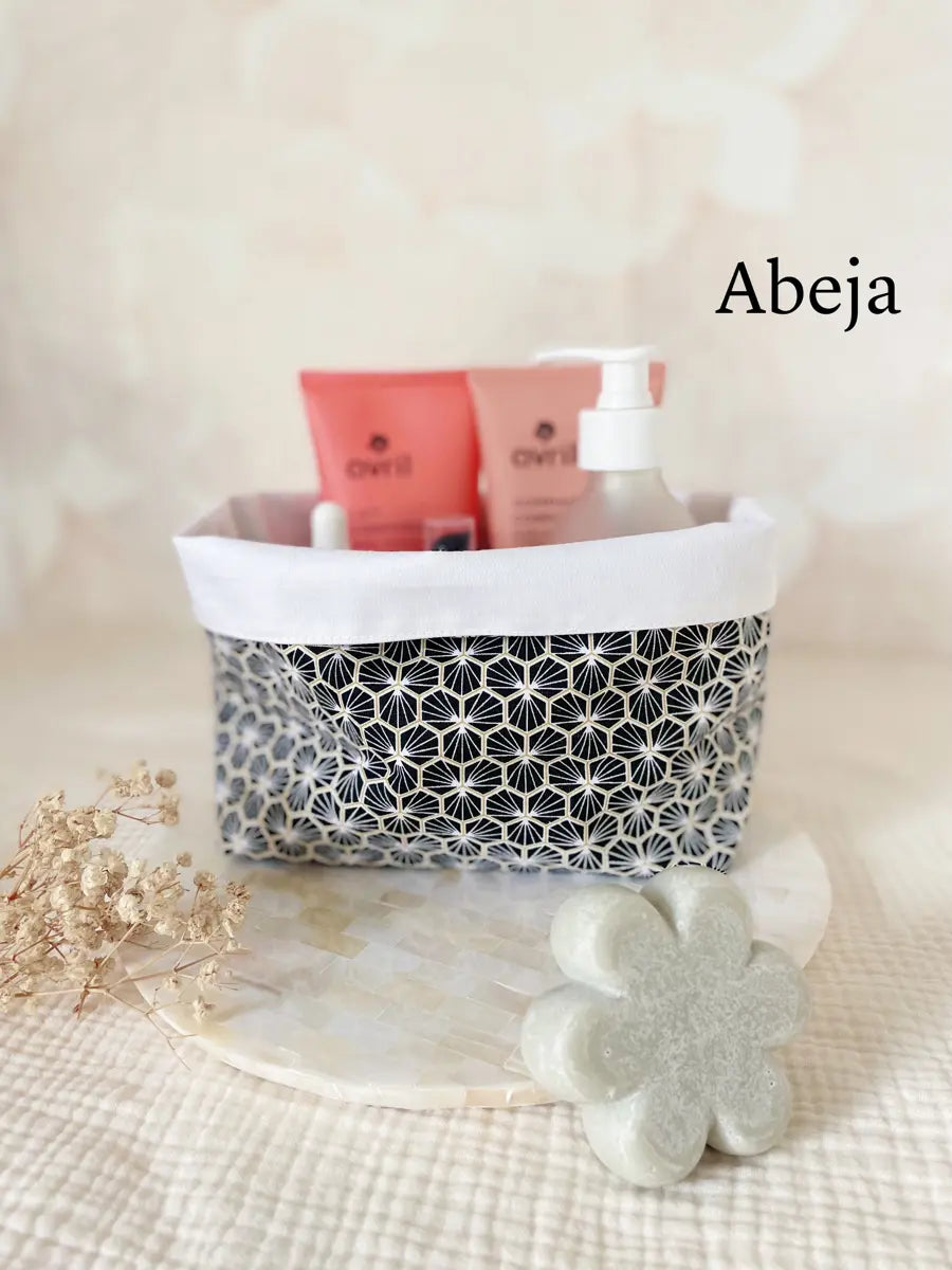 Grande panière en tissu - Abeja